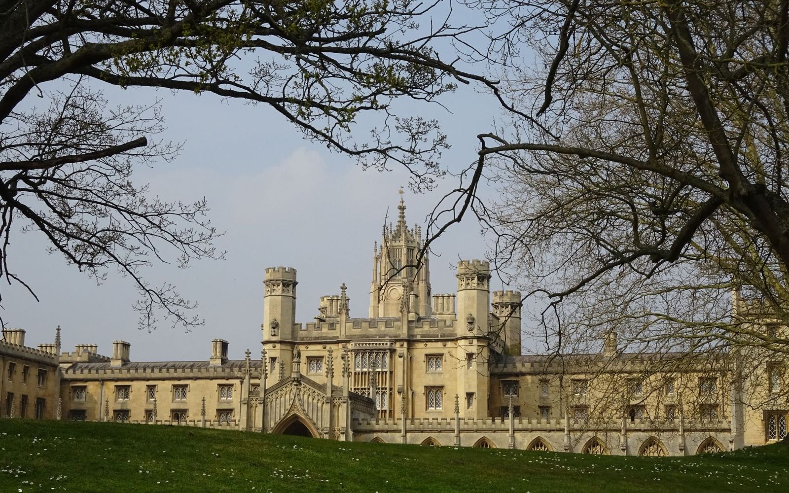 A historic college building in Cambridge